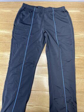 Nike Jogging Pants Womens Size L Gray Joggers Gym Workout Yoga Sweatpants